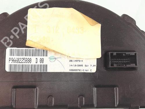 Instrument cluster CITROËN C3 I (FC_, FN_) 1.4 HDi | BP25362341C47 