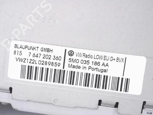 Radio VW SHARAN (7N1, 7N2) 2.0 TDI | BP25360930E6 