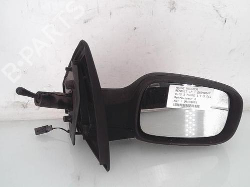 Right mirror RENAULT CLIO III (BR0/1, CR0/1) 1.5 dCi (BR17, CR17) | BP25350027C27