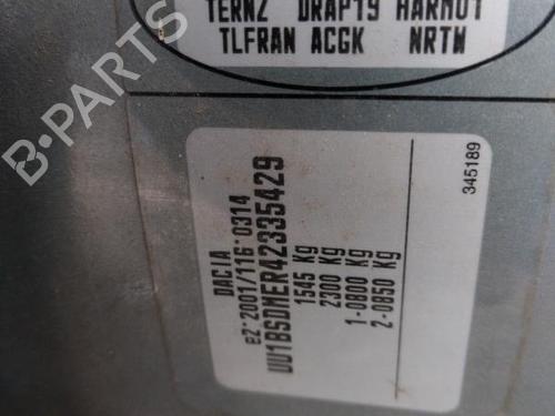 Instrument cluster DACIA SANDERO 1.4 (BS0C, BS0A, BS0G, BS1F, BS0E) | BP25366827C47 