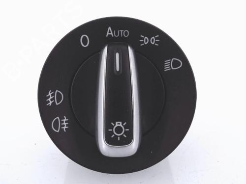 Used Headlight switch VW GOLF VI (5K1) 1.6 TDI (105 hp) 25361378