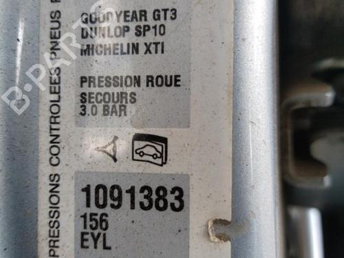 Mass air flow sensor PEUGEOT 206 SW (2E/K) 1.4 HDi | BP25358689M95 - Image 9