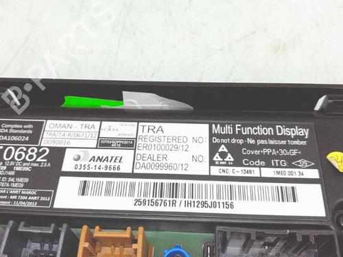 Electronic module RENAULT MEGANE III Hatchback (BZ0/1_, B3_) | BP35989428M83 - Image 5