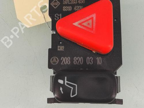 Used Warning switch Warning switch MERCEDES-BENZ E-CLASS (W210) E 220 CDI (210.006) (125 hp) 27303756 27303756