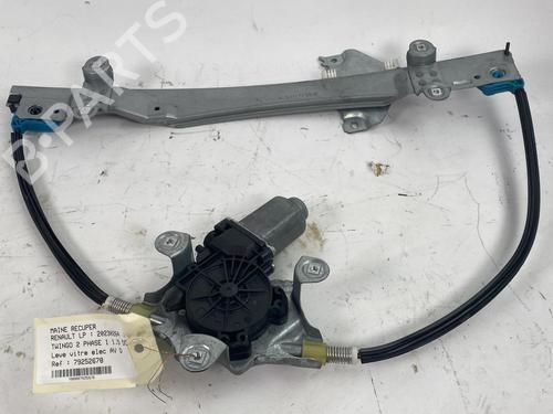 Rudehejsemekanisme Højre foran RENAULT TWINGO II (CN0_) 1.5 dCi (CN0E) | BP25363506C23 