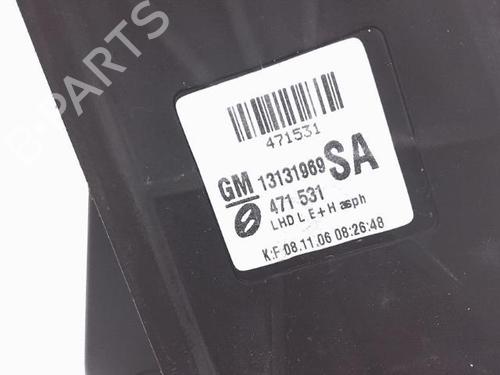 Left mirror OPEL ZAFIRA / ZAFIRA FAMILY B (A05) 1.9 CDTI (M75) | BP25358047C26 