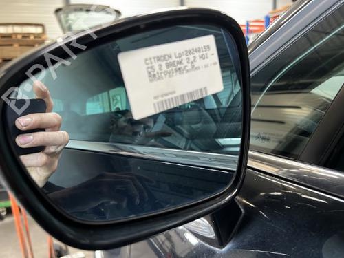 Used Left mirror CITROËN C5 III Break (RW_) 2.2 HDi (RW4HTH) (170 hp) 25360622