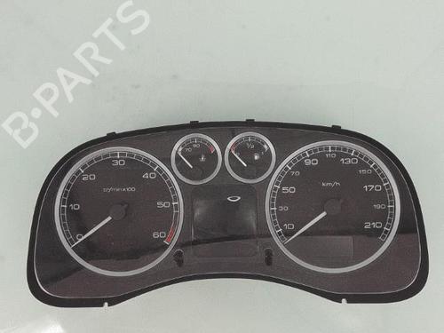 Used Instrument cluster PEUGEOT 307 (3A/C) 2.0 HDi 110 (107 hp) 27663642