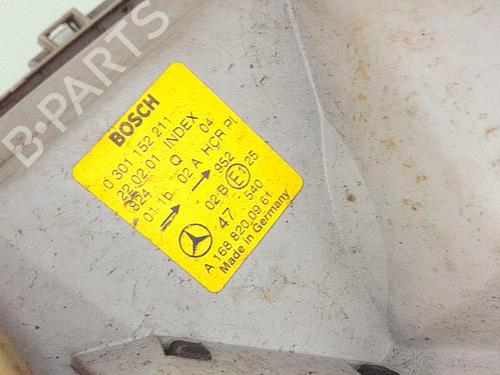Used Left headlight Left headlight MERCEDES-BENZ A-CLASS (W168) A 170 CDI (168.008) (90 hp) 25363219 25363219