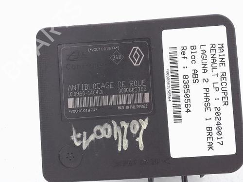 ABS Bremseaggregat RENAULT LAGUNA II Grandtour (KG0/1_) 1.6 16V (KG0A, KG0L) (107 hp) 25356954