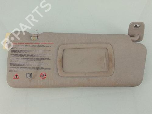 Used Right sun visor RENAULT LAGUNA III (BT0/1) 1.5 dCi (BT00, BT0A, BT0T, BT1J) (110 hp) 25371329