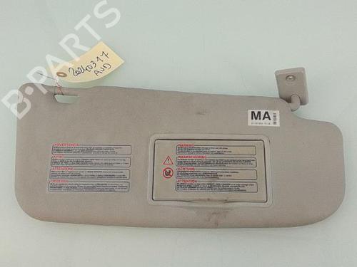 Used Right sun visor NISSAN QASHQAI I (J10, NJ10) 1.5 dCi (110 hp) 25359811