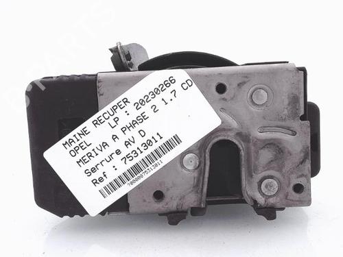 Høyre foran lås OPEL MERIVA A MPV (X03) 1.7 CDTI (E75) (100 hp) 25357745