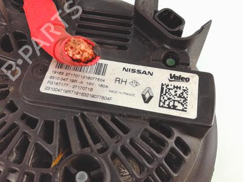 Alternator DACIA DUSTER (HM_) 1.5 dCi 115 (HMAD) | BP27837848M7 