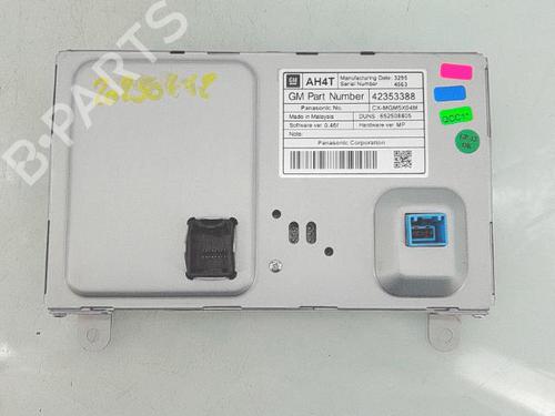 Multifunctionele display OPEL ZAFIRA TOURER C (P12) 1.6 CDTI (75) | BP30458761C48