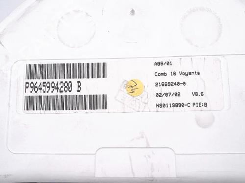 Instrument cluster CITROËN C3 I (FC_, FN_) 1.4 HDi | BP25363909C47 