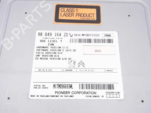 Radio PEUGEOT 208 I (CA_, CC_) 1.4 HDi | BP25371776E6 