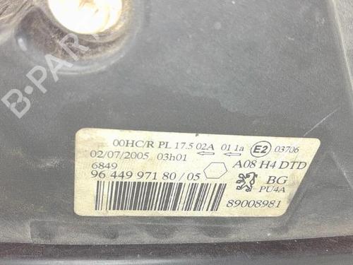 Used Right headlight Right headlight PEUGEOT 1007 (KM_) 1.4 HDi (68 hp) 26580725 26580725
