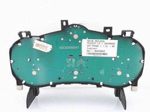 Used Instrument cluster PEUGEOT 207 (WA_, WC_) 1.4 (73 hp) 25353138