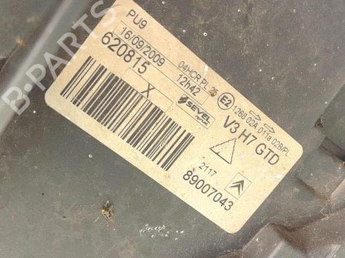 Left headlight CITROËN C8 (EA_, EB_) 2.2 HDi | BP25352444C28 