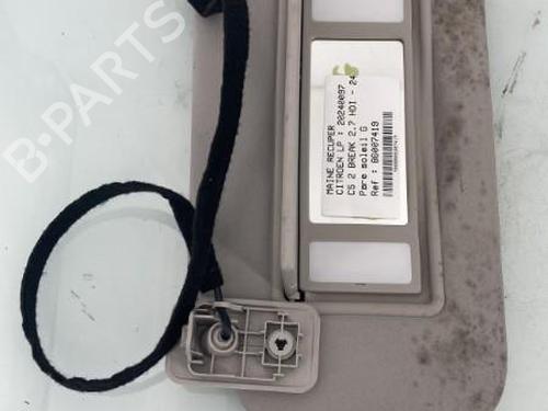 Used Left sun visor CITROËN C5 III Break (RW_) 2.7 HDi (204 hp) 25354461