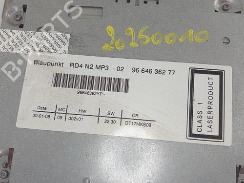 Radio PEUGEOT 407 SW (6E_, 6D_) 2.0 HDi 135 | BP25352350E6 