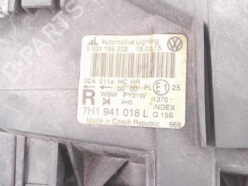 Faro derecho VW TRANSPORTER T5 Bus (7HB, 7HJ, 7EB, 7EJ) 2.5 TDI | BP25354553C29 