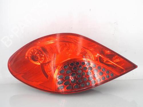 Used Left taillight PEUGEOT 207 (WA_, WC_) 1.6 HDi (90 hp) 25349718