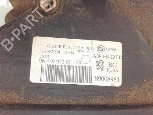 Right headlight PEUGEOT 1007 (KM_) 1.4 | BP29204189C29 