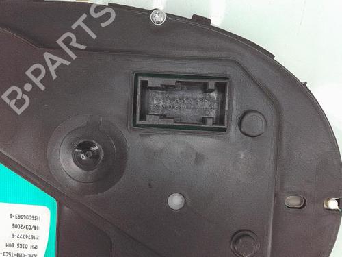 Instrument cluster PEUGEOT 307 (3A/C) 1.6 HDi 110 | BP28429214C47