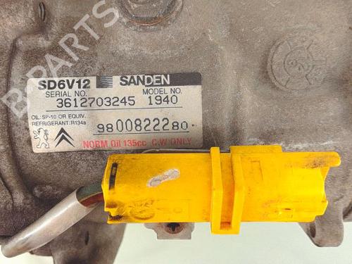 Used AC compressor AC compressor PEUGEOT 206+ (2L_, 2M_) 1.4 HDi eco 70 (68 hp) 27171441 27171441