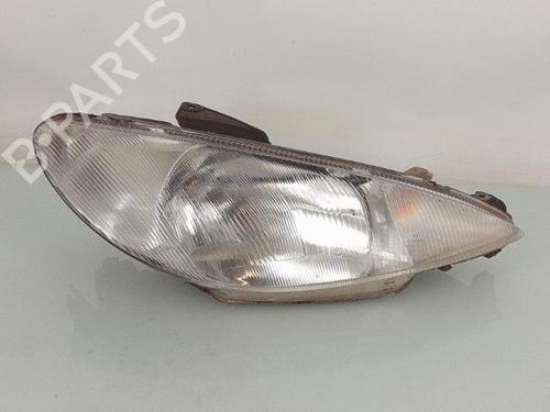 Faro derecho PEUGEOT 206 Hatchback (2A/C) 1.9 D (69 hp) 27684259