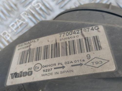 Venstre forlygte RENAULT MEGANE I (BA0/1_) 1.9 dTi (BA08, BA0N) (98 hp) 25351436