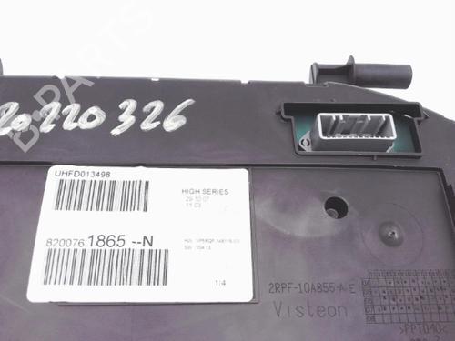 Used Instrument cluster RENAULT CLIO III (BR0/1, CR0/1) 1.5 dCi (BR17, CR17) (86 hp) 25369422