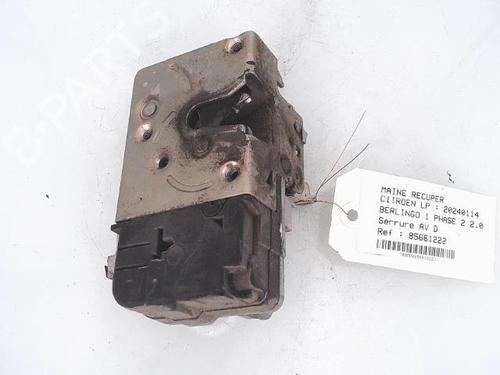 Front right lock CITROËN BERLINGO / BERLINGO FIRST Box Body/MPV (M_) 2.0 HDI 90 (MBRHY, MCRHY) | BP25350559C97 