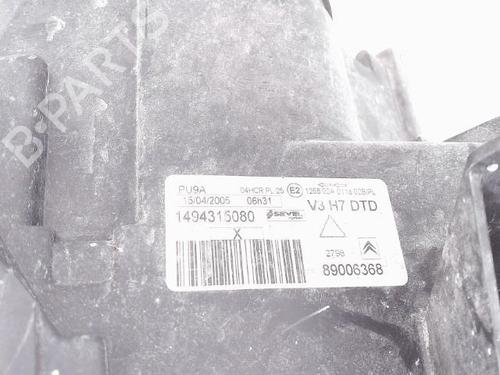 Right headlight CITROËN C8 (EA_, EB_) 2.0 HDi 165 | BP25353002C29 - Image 2