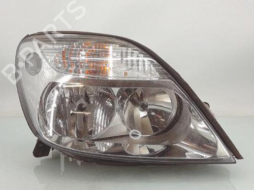 Used Right headlight Right headlight RENAULT SCÉNIC I MPV (JA0/1_, FA0_) 1.9 dCi (JA05, JA1F) (102 hp) 29166068 29166068