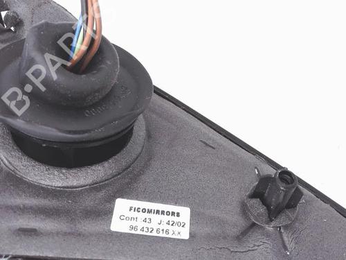 Bakspejl Højre PEUGEOT 206 Hatchback (2A/C) 2.0 HDI 90 | BP25366114C27 