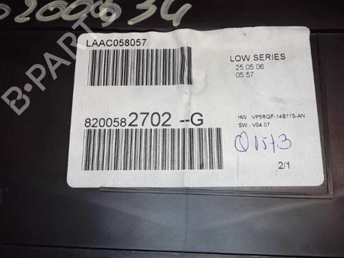 Kombinert Instrument RENAULT CLIO III (BR0/1, CR0/1) 1.5 dCi (BR17, CR17) (86 hp) 25373584