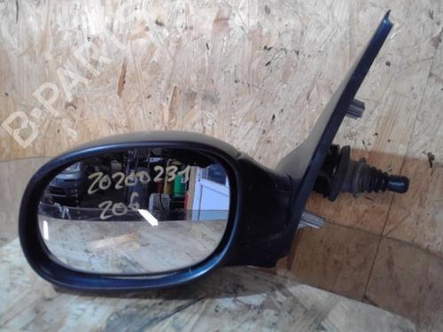 Used Left mirror PEUGEOT 206 Hatchback (2A/C) 1.9 D (69 hp) 25359465
