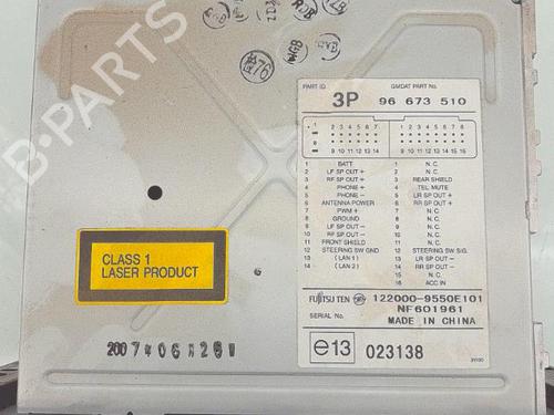 Used Radio Radio CHEVROLET CAPTIVA (C100, C140) 2.0 D 4WD (150 hp) 29852077 29852077