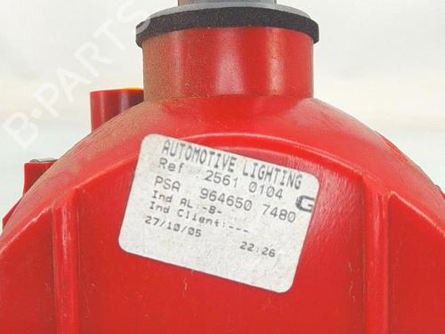 Rear fog light PEUGEOT 407 SW (6E_, 6D_) 2.0 HDi 135 | BP29608353C37