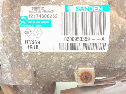 Used AC compressor AC compressor RENAULT CLIO III (BR0/1, CR0/1) 1.5 dCi (88 hp) 34265423 34265423