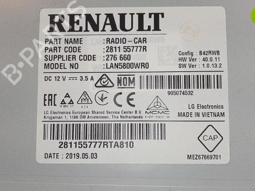 Radio DACIA DUSTER (HM_) 1.5 dCi 115 (HMAD) | BP27883912E6 