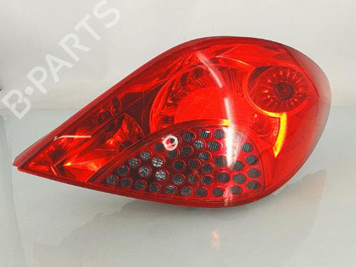 Used Right taillight PEUGEOT 207 (WA_, WC_) 1.4 HDi (68 hp) 27485195