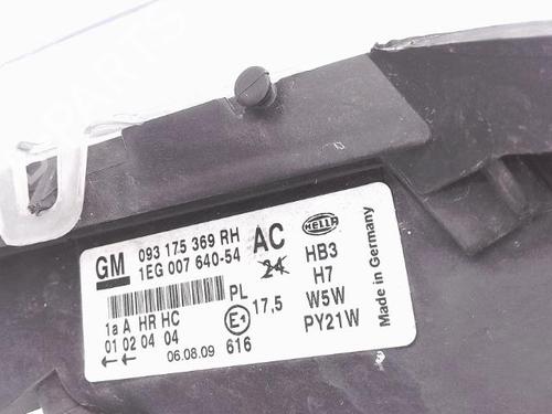 Højre forlygte OPEL ASTRA G Hatchback (T98) 2.0 DTI 16V (F08, F48) | BP25372362C29 