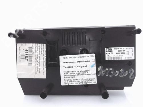Commande Chauffage CITROËN XSARA PICASSO (N68) 2.0 HDi (90 hp) 25366228