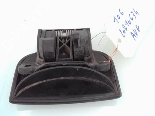 Used Front left exterior door handle PEUGEOT 106 II (1A_, 1C_) 1.1 i (60 hp) 25370041