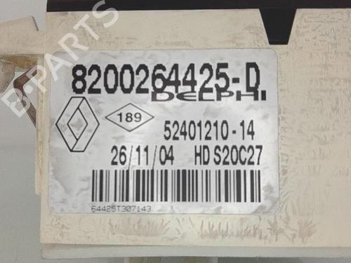 Climate control RENAULT VEL SATIS (BJ0_) 2.2 dCi (BJ0E, BJ0F) | BP25356371I5 