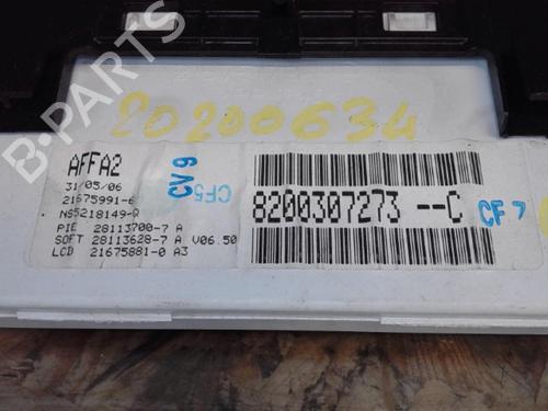 Multifunctionele display RENAULT CLIO III (BR0/1, CR0/1) 1.5 dCi (BR17, CR17) (86 hp) 25365321
